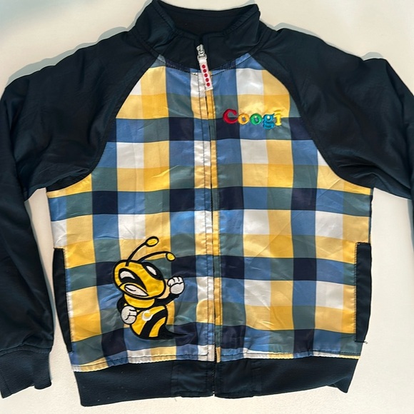 4T Plaid Coogi Bumblebee Jacket - Picture 1 of 8